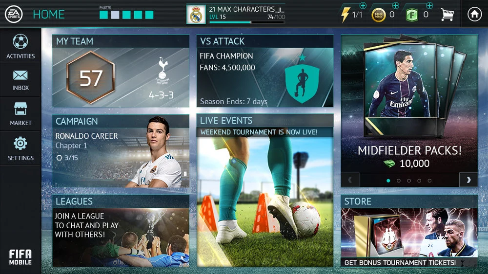 Electronic Arts — selected design work